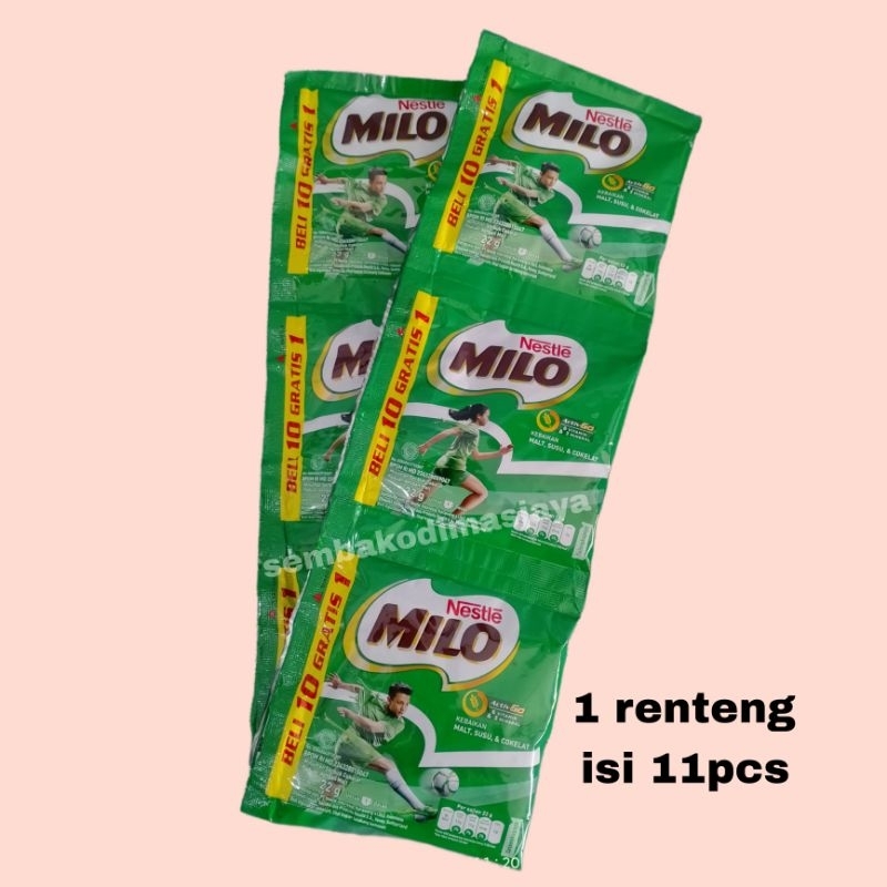 

Susu Milo Renteng Isi 11pcs @22gr