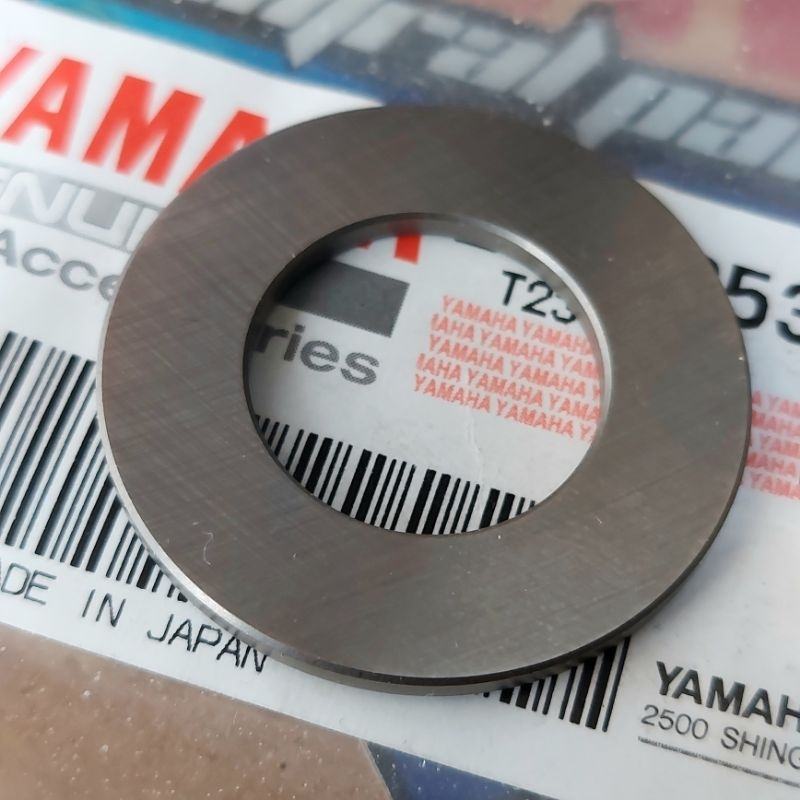 RING RUMAH KOPLING, RING TIPIS PLATE THRUST MADE IN JAPAN RX KING,RXS,YT115 ORIGINAL YAMAHA 3KA-E615