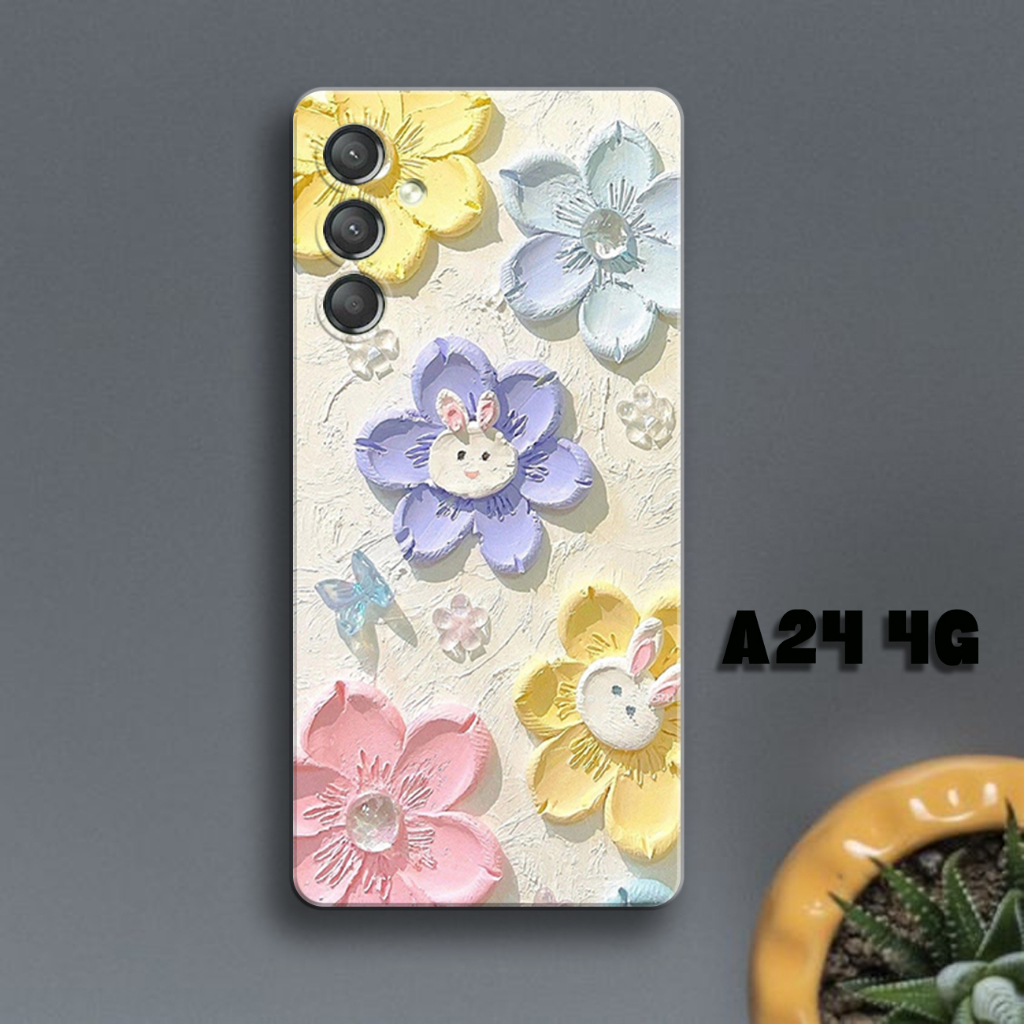 Case Hp - Samsung A24 - Casing Hp - Samsung A24 - External_acc - Fashion Case Motif Lucu - Case Cewe