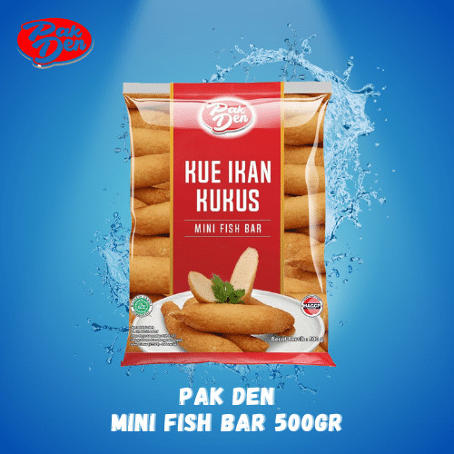 

Pak Den Mini Fish Bar 500gr Ikan Kukus