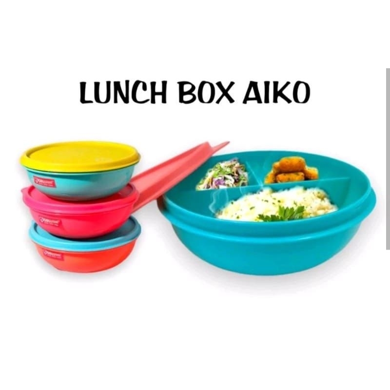 Lunch Box Aiko Sekat 3 Brand GBU