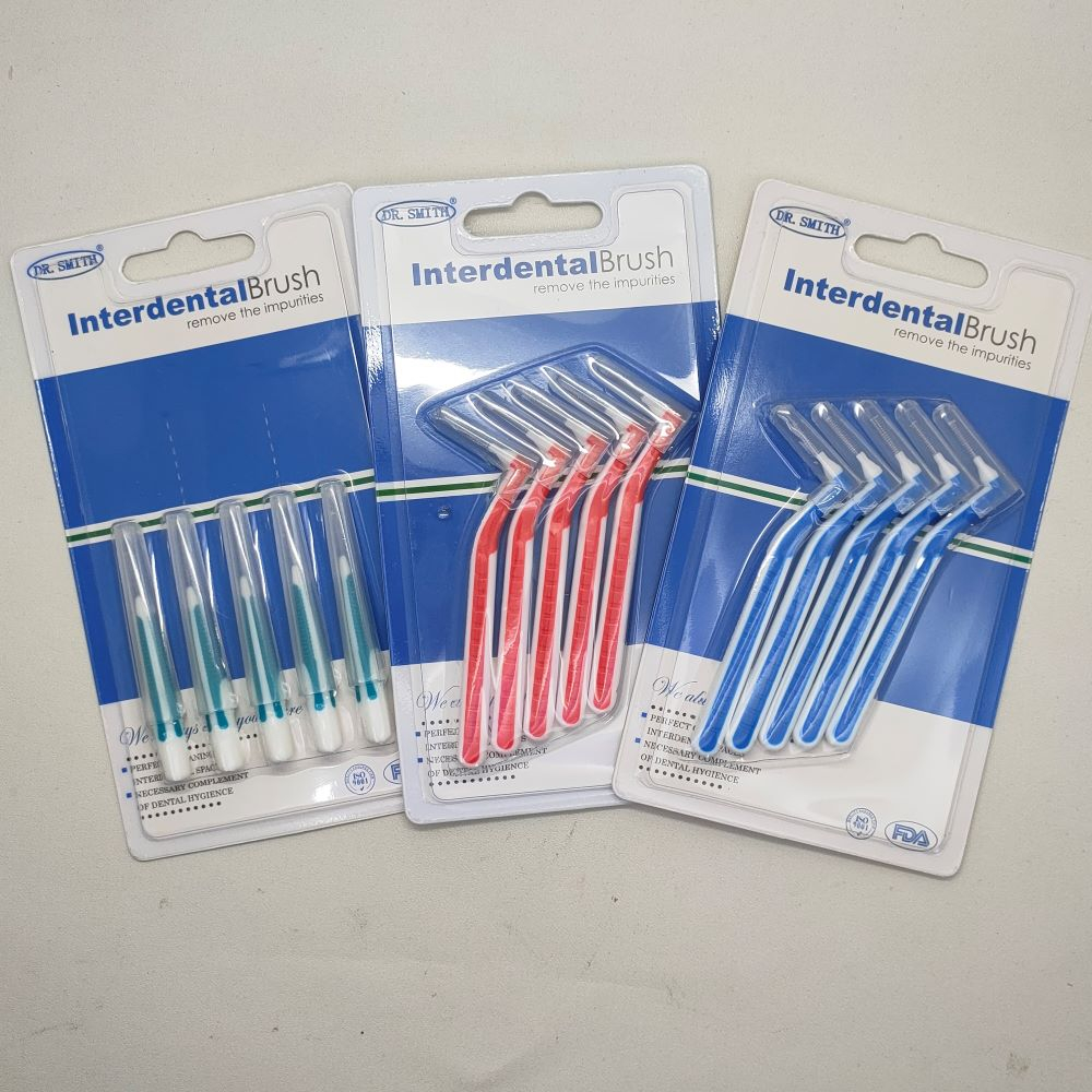 sikat sela Interdental Brush dr smith lurus isi 5/pack