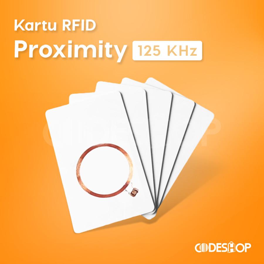 

10 KARTU BLANK CARD PROXIMITY 125 KHZ KARTU MEMBER KARTU ABSENSI HOTEL DLL