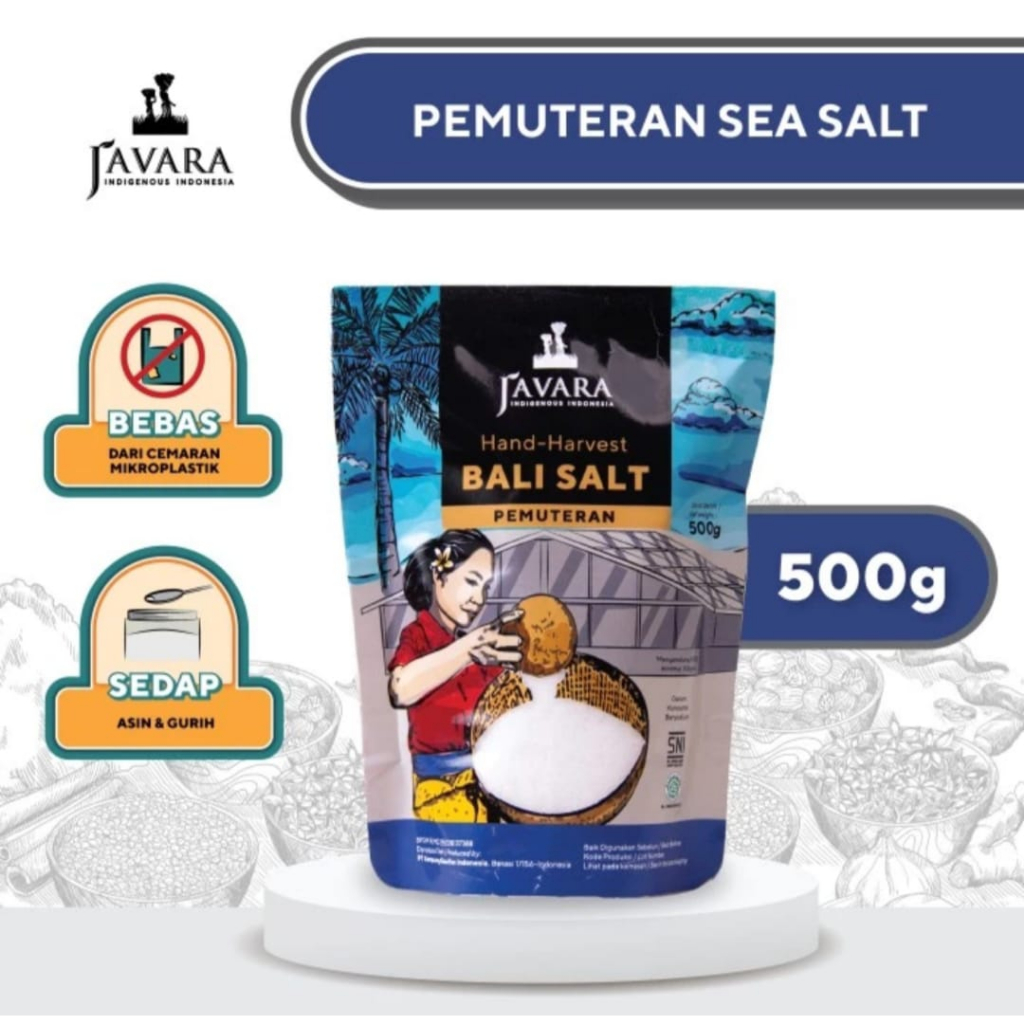 

Javara - Pemuteran Sea Salt - 500gr