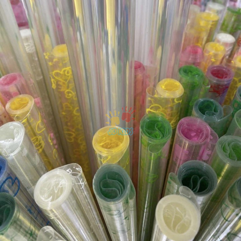 

Plastik Parcel Motif Besar Transparan Packing Bungkus Plastik Bening Lembaran