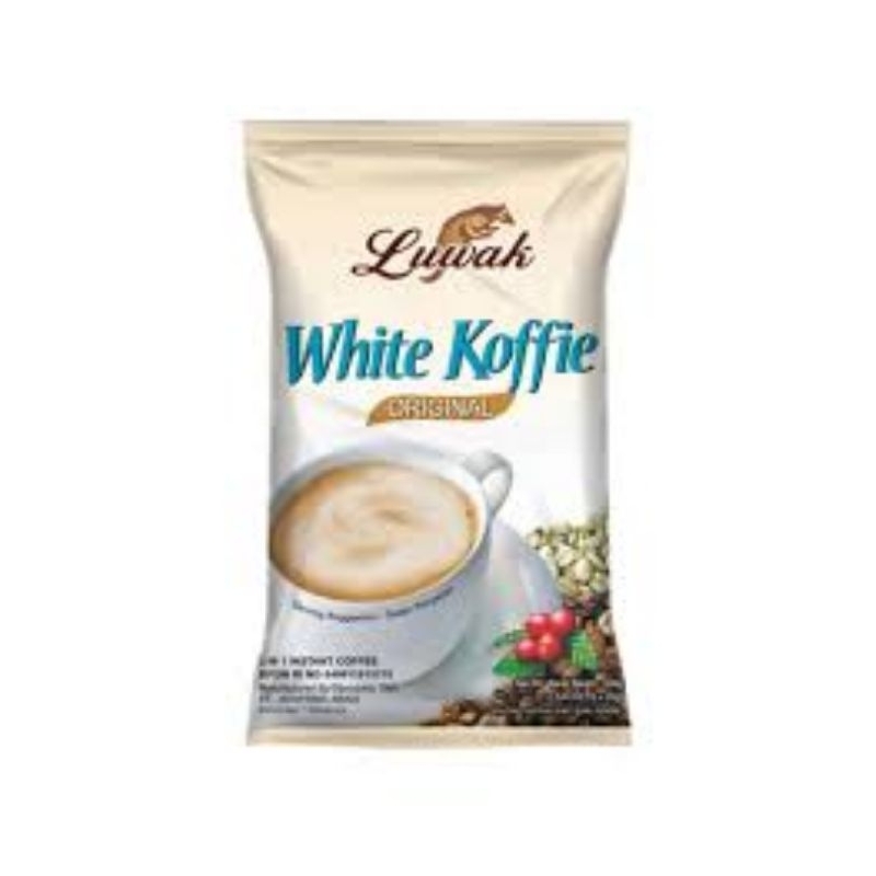 

luwak white koffie original kemasan 10 sachet