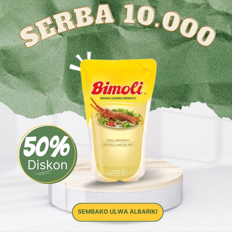 

MINYAK GORENG BIMOLI 1 LITER