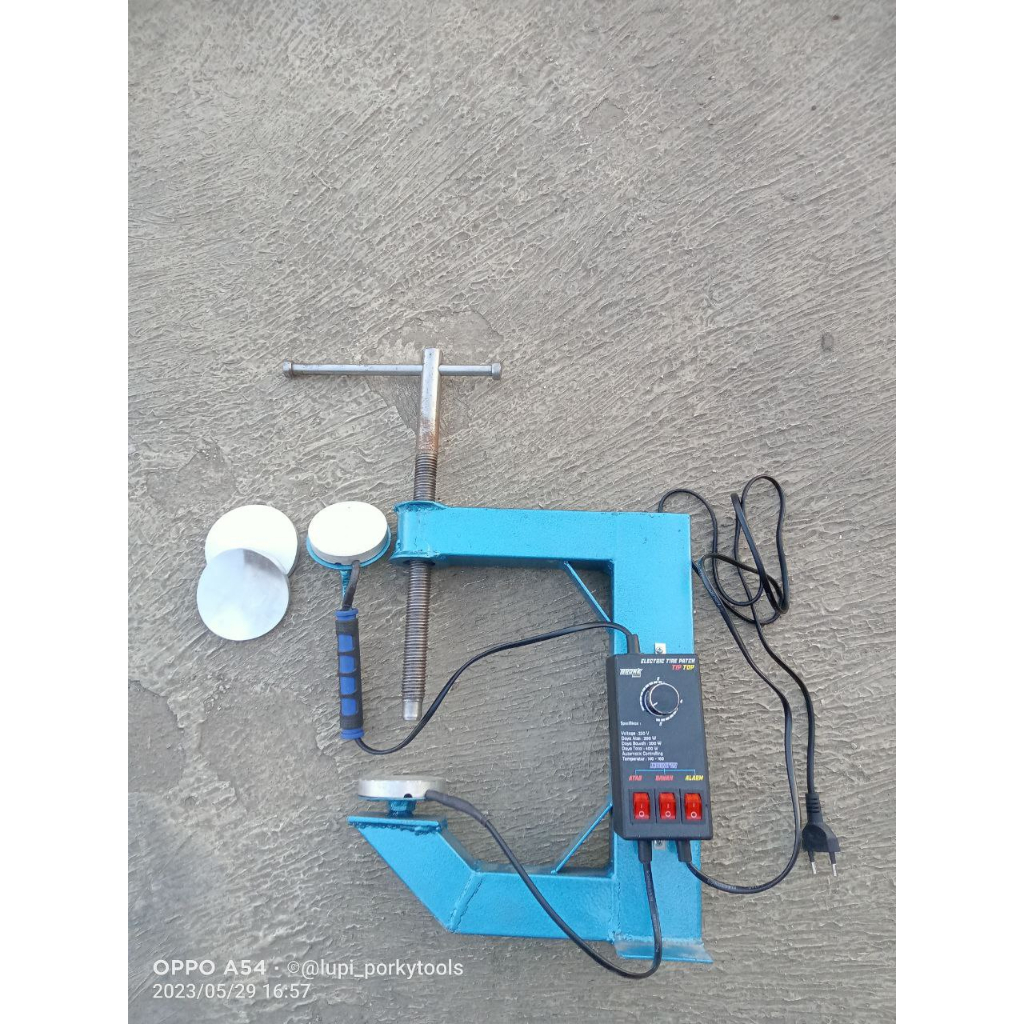 tambal ban elektrik 2 tungku