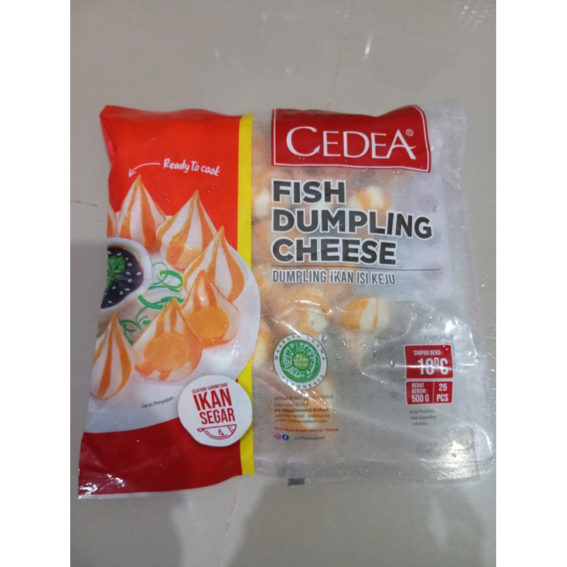 

CEDEA Fish Dumpling Cheese 500 gr dan 200 gr