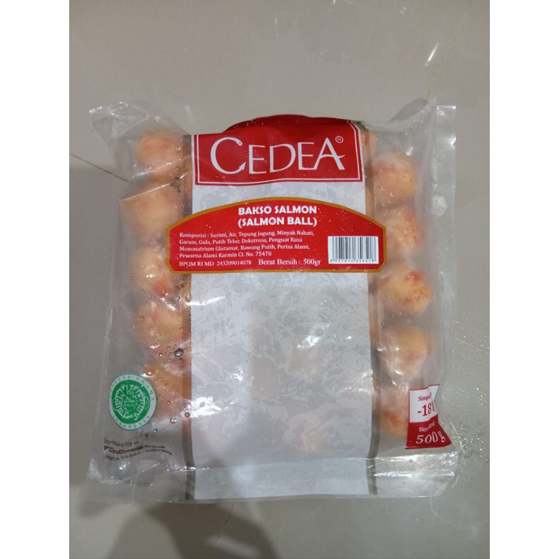 

CEDEA Bakso Salmon 500 gram