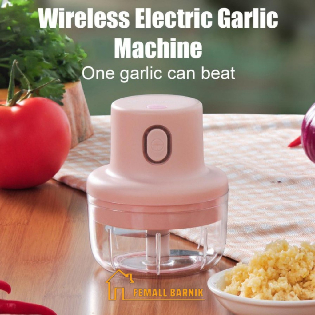 FEMALL - Electric Garlic mini chopper blender mini cas