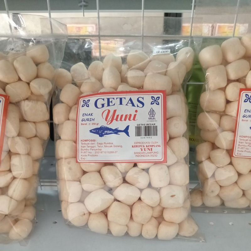 

Getas Ikan YUNI Besar