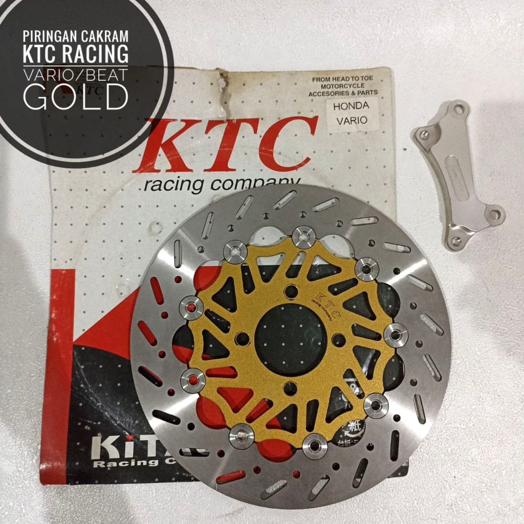 Piringan cakram KTC racing beat/Vario 110 260
