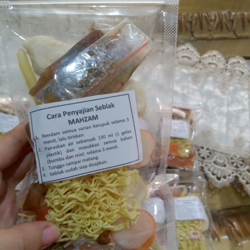 

Paket SEBLAK INSTAN ISI 10