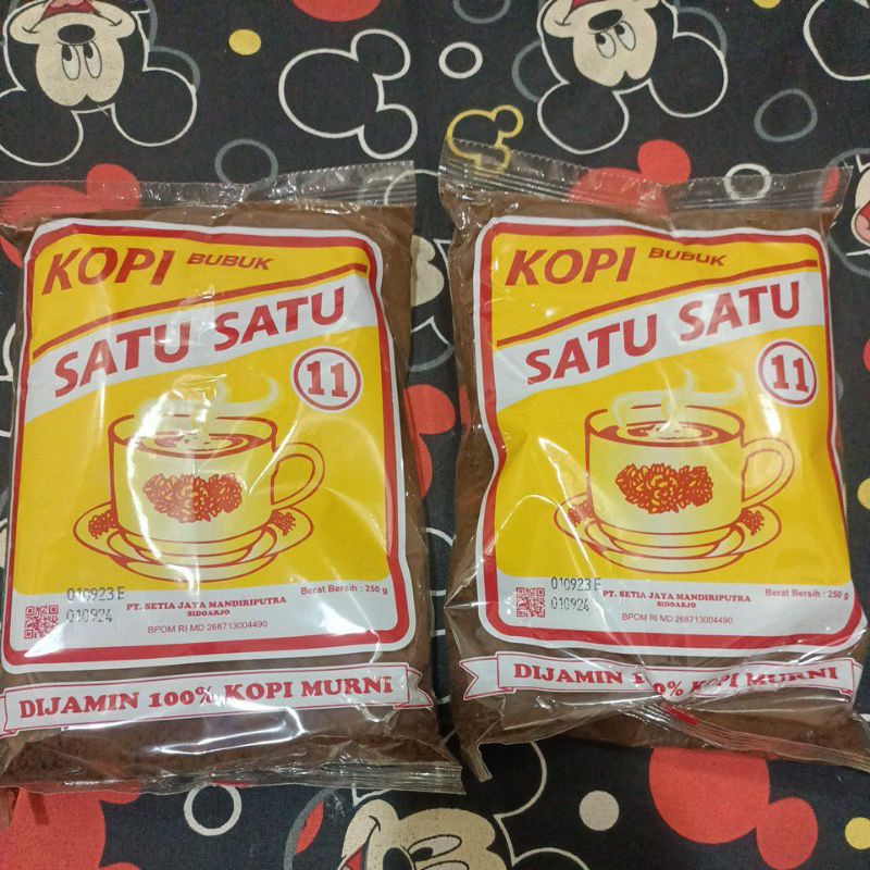 

Kopi Bubuk Satu Satu isi 250gr