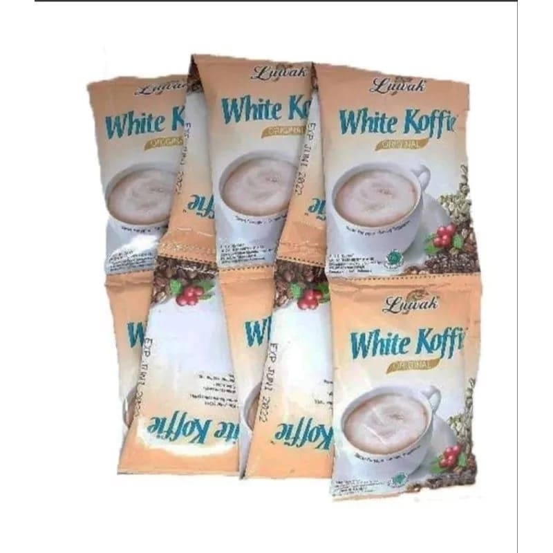 

Luwak Whait Koffie isi 13 SACHET