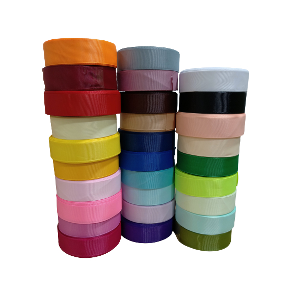 

Pita Grossgrain Ukuran 1inch/ 2.5cm Per Roll pita hias pita bucket bunga pita kado