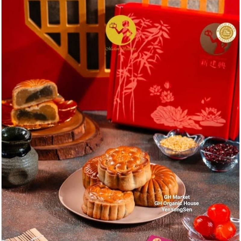 

MoonCake Kacang Hijau Madam Souvenir Bestseller Imperial Moon Cake Set