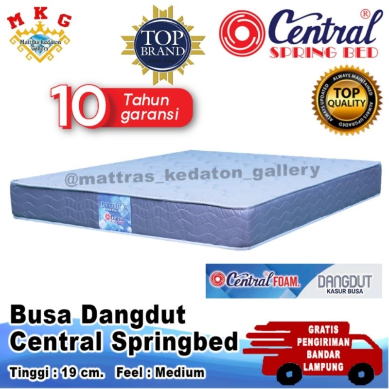 Kasur Busa Central springbed Dangdut foam Kain Quilting - Matras Busa Central Bandar Lampung