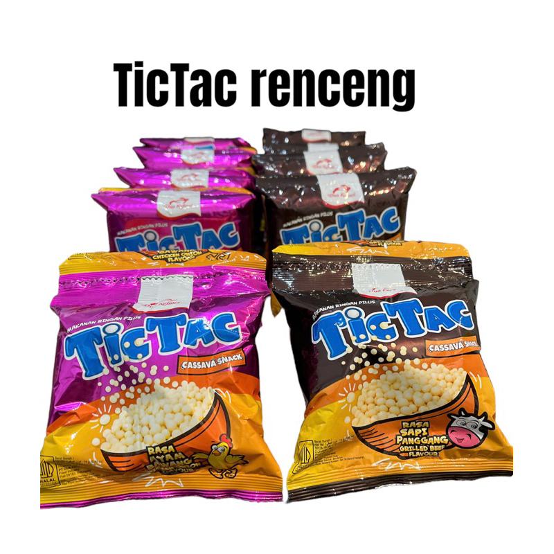 

TICTAC RENCENG 2 varian isi 10 bks