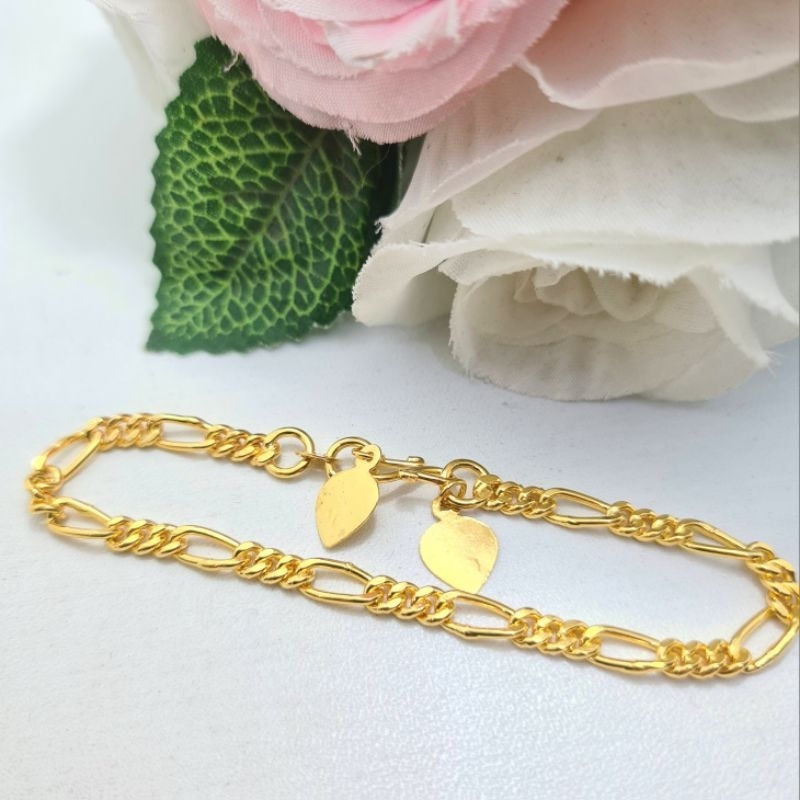 Gelang Paperclip Emas Muda 5 Gram