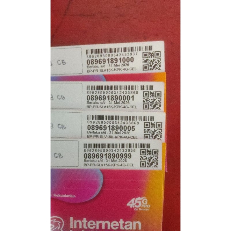 Nomer Cantik Perdana Tri