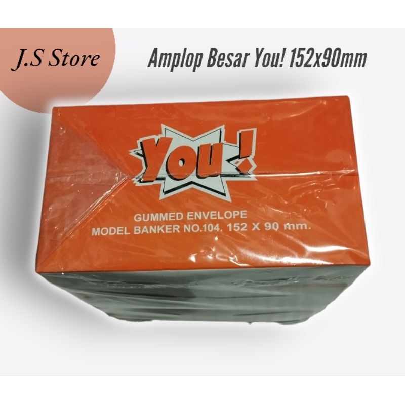 

Amplop You! 152x90mm isi 5kotak