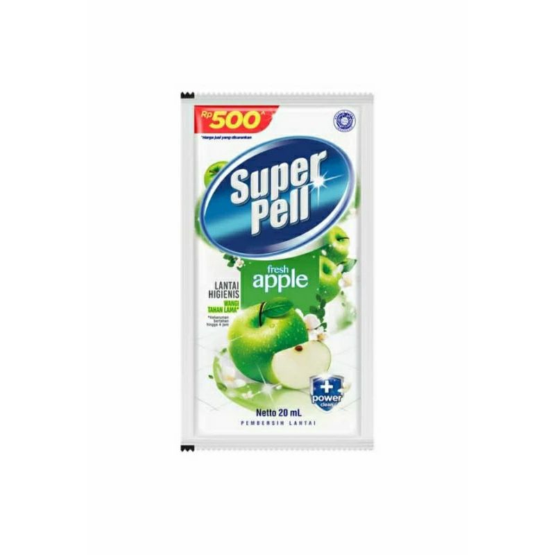 SUPER PELL Netto 20 ml Fresh Apple Isi 12Sachet