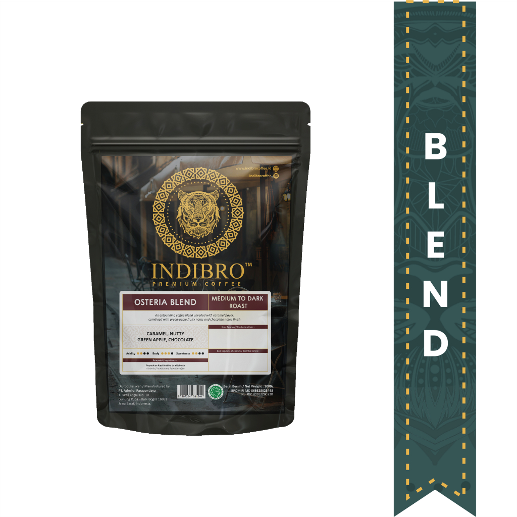 

Kopi Indibro Osteria Blend - 1kg
