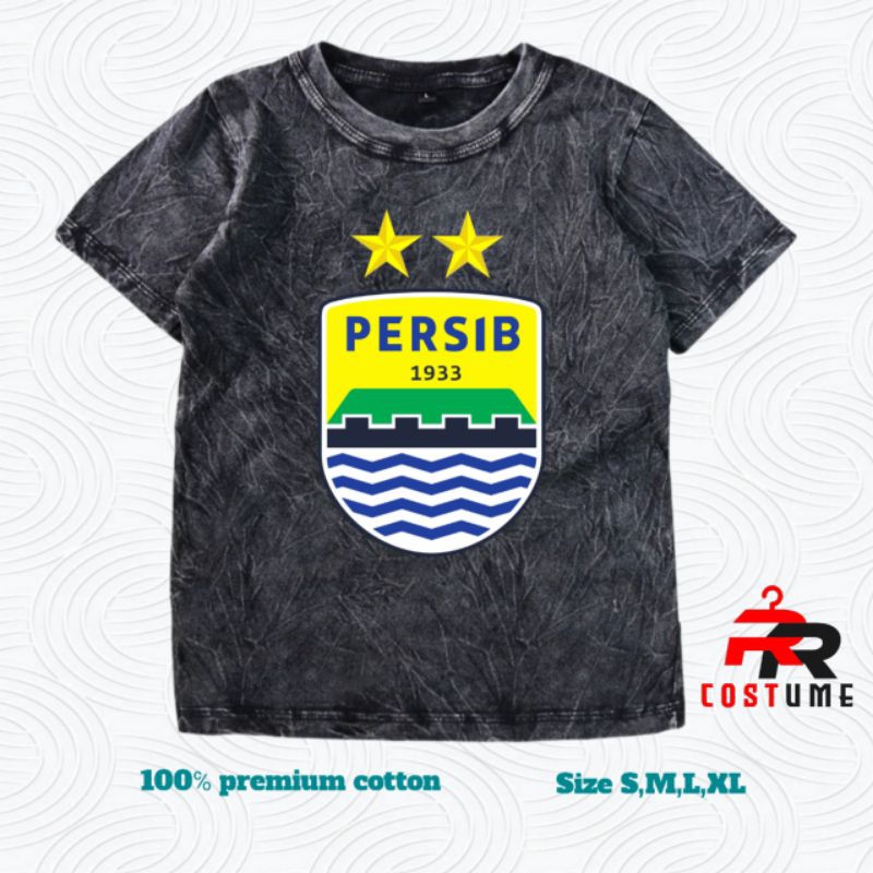 BAJU ANAK WASHED 24s PERSIB (FREE NAMA)