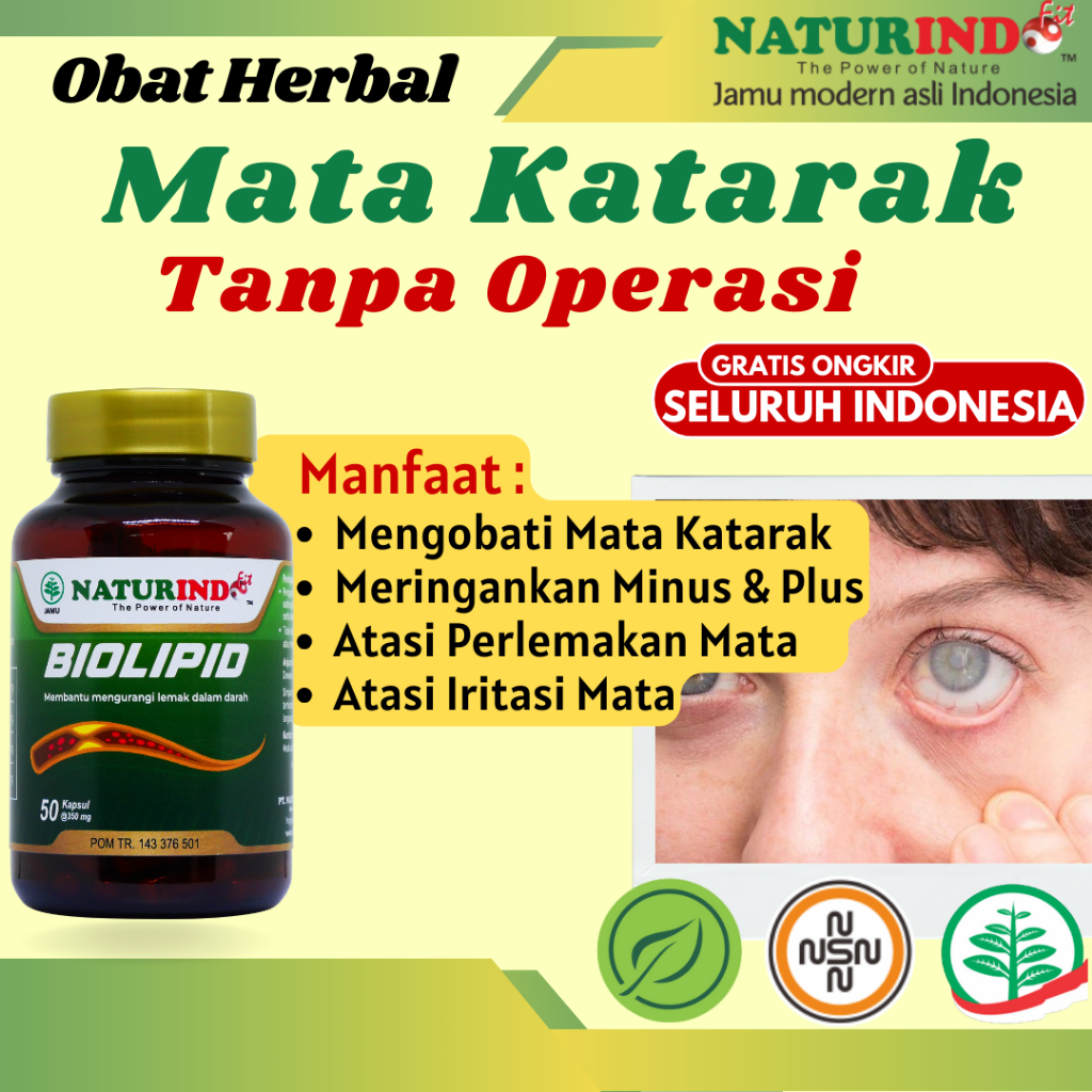 Obat Mata Katarak Tanpa Operasi Mata Berlemak Penglihatan Kabur Mata Minus Paling Ampuh Terampuh Her