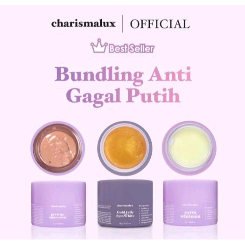 (LANSUNG KIRIM✅) CHARISMALUX extra whitening / krim pemutih wajah/krim ampuh original