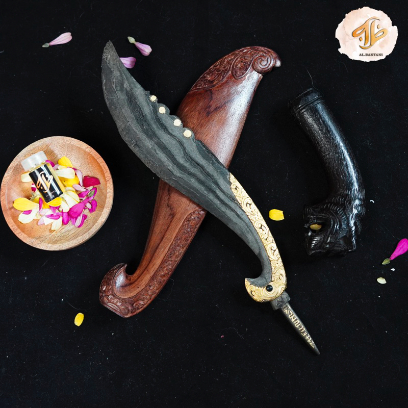 Kujang Ciung Maharaja Kinatah Emas Murni (Special)