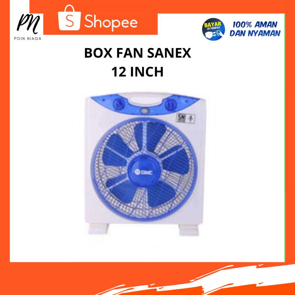 BOX FAN NIKO 12INCH NKDF - BUBBLE