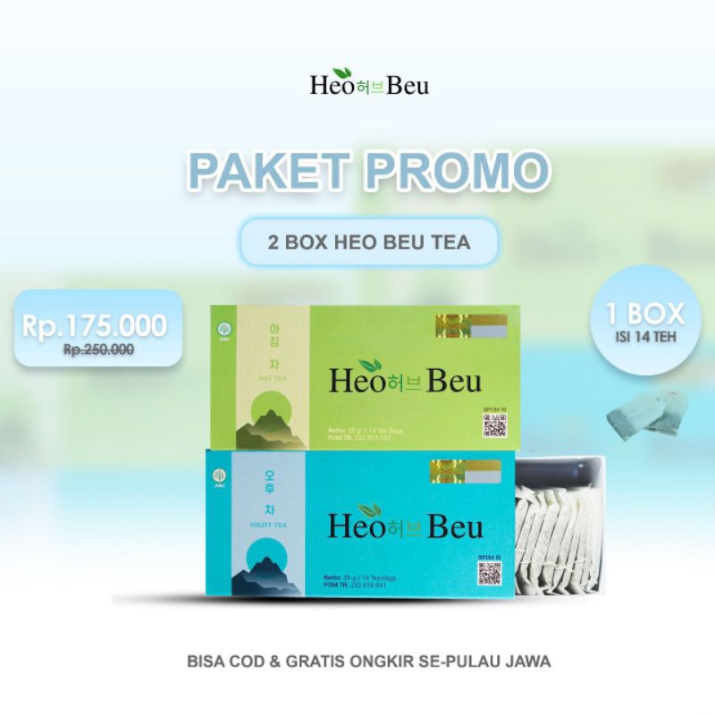 

Heo Beu Slimming Tea Pelangsing