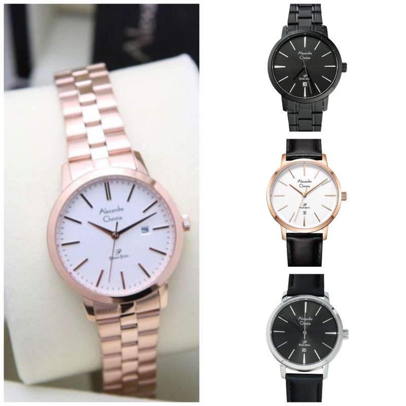 AC1007 JAM TANGAN WANITA RANTAI & KULIT ALEXANDRE CHRISTIE AC 1008 ORIGINAL AC PRIMO 1007 1008 1011
