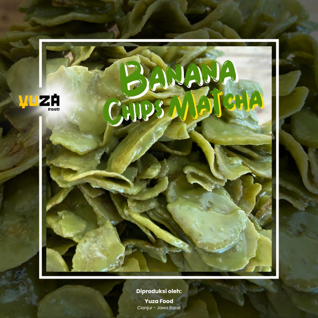 

BANANA CHIPS MATCHA 500 GR