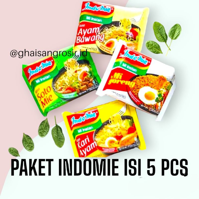 

MIE INSTAN INDOMIE Isi 5 PCS