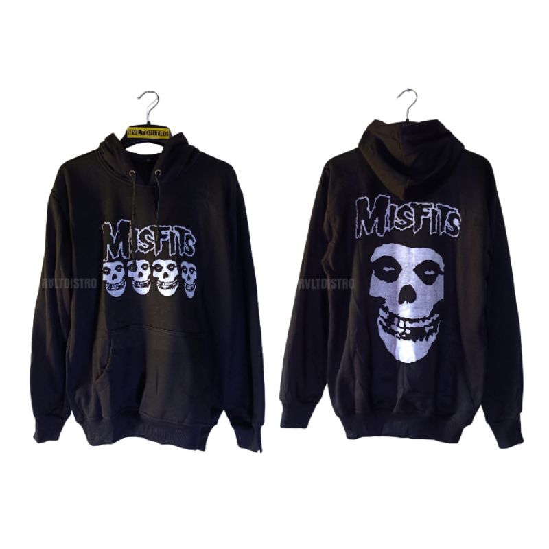 Jaket Hoodie Band Punk Misfits / Jaket Distro / Jaket Punk