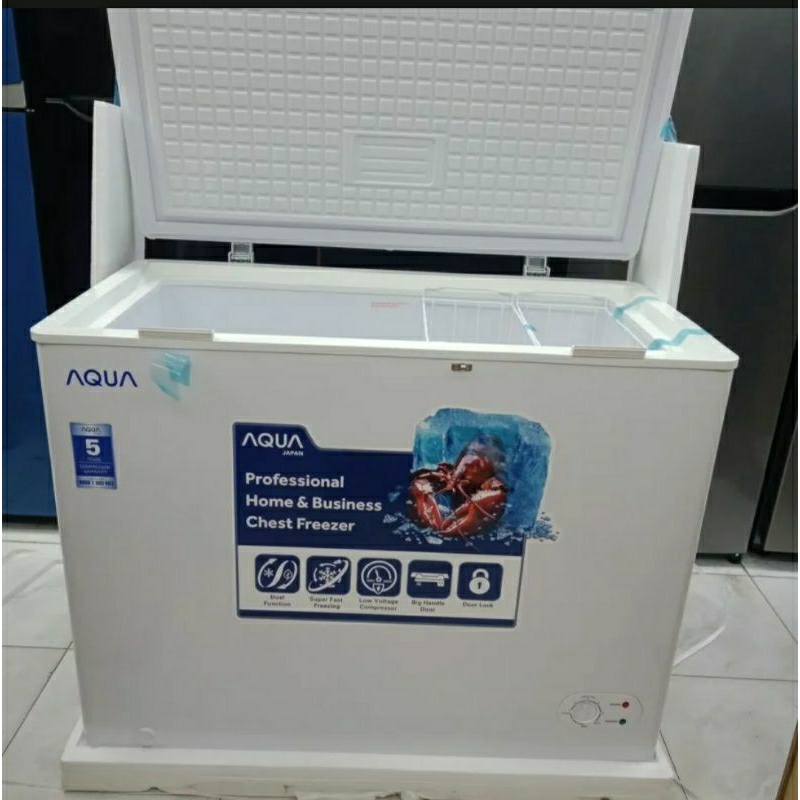 CHEST FREEZER 200 LITER/BOX FREEZER 200 LITER/AQUA BOX FREEZER 200 LITER/AQUA JAPAN CHEST FREEZER BO