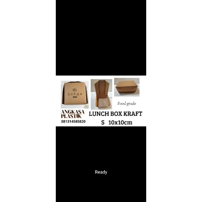 

dus kraft jadi ukuran S isi 50