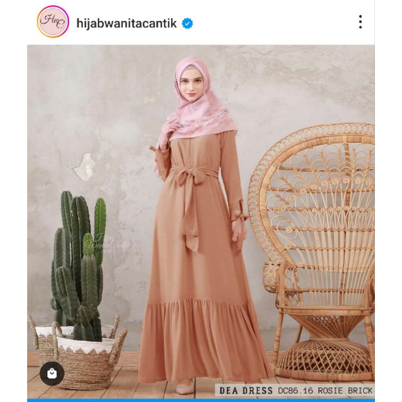 PRELOVED DRESS HIJAB WANITA CANTIK HWC