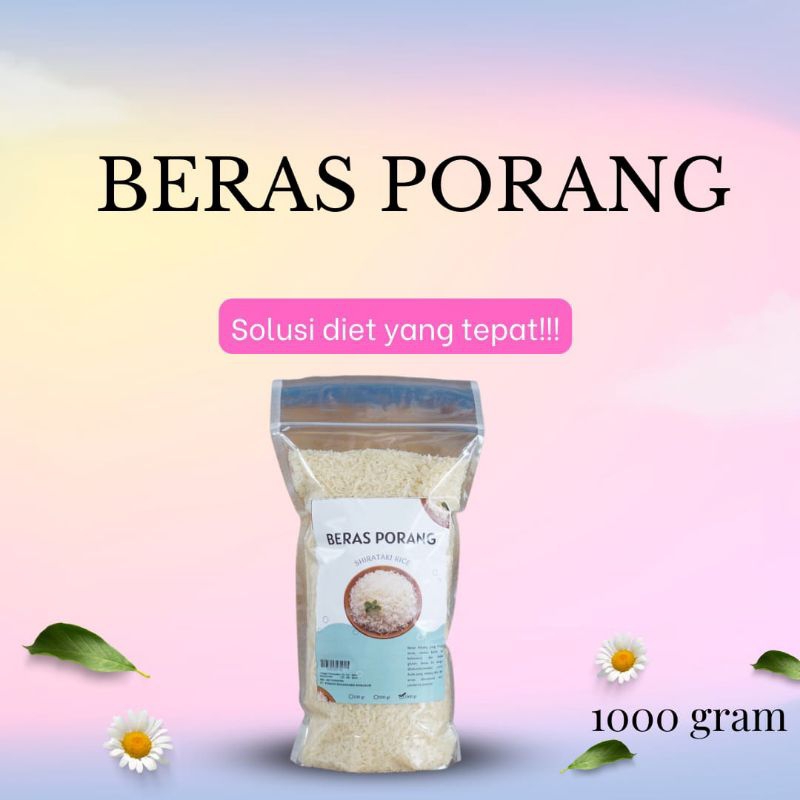 

BERAS PORANG 1000GR