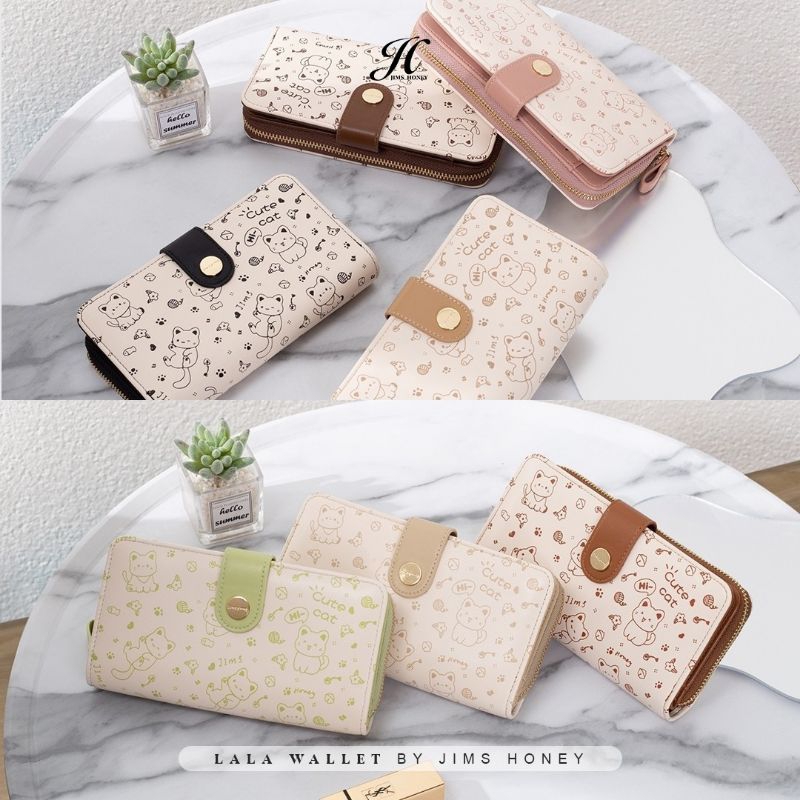 LALA WALLET ORIGINAL JIMS HONEY (JIMSHONEY MEDAN) - Dompet Wanita/ Dompet Panjang