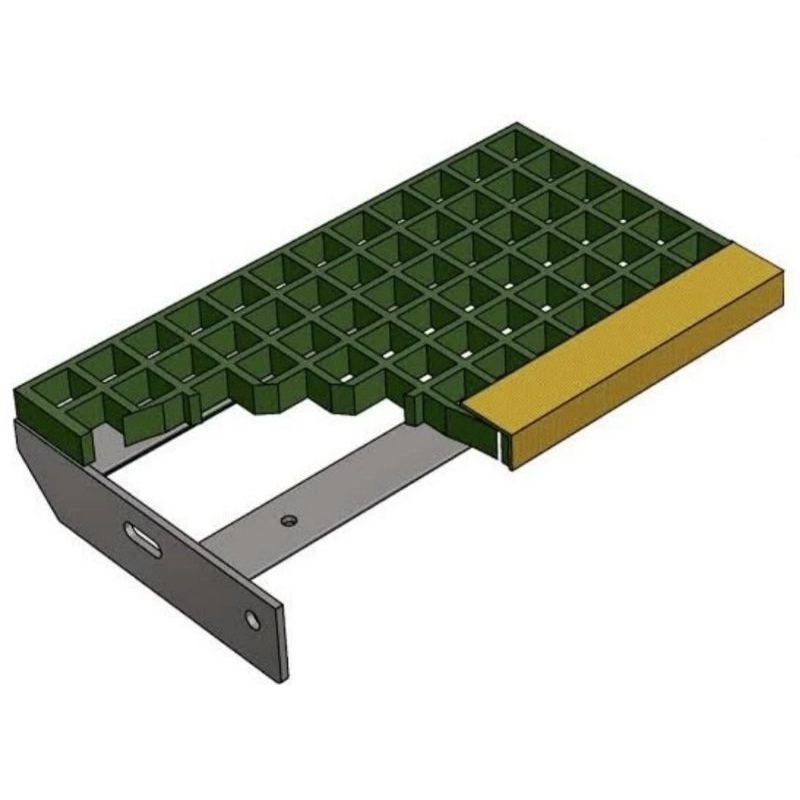 FRP Stair Treads Fiberglass Grating