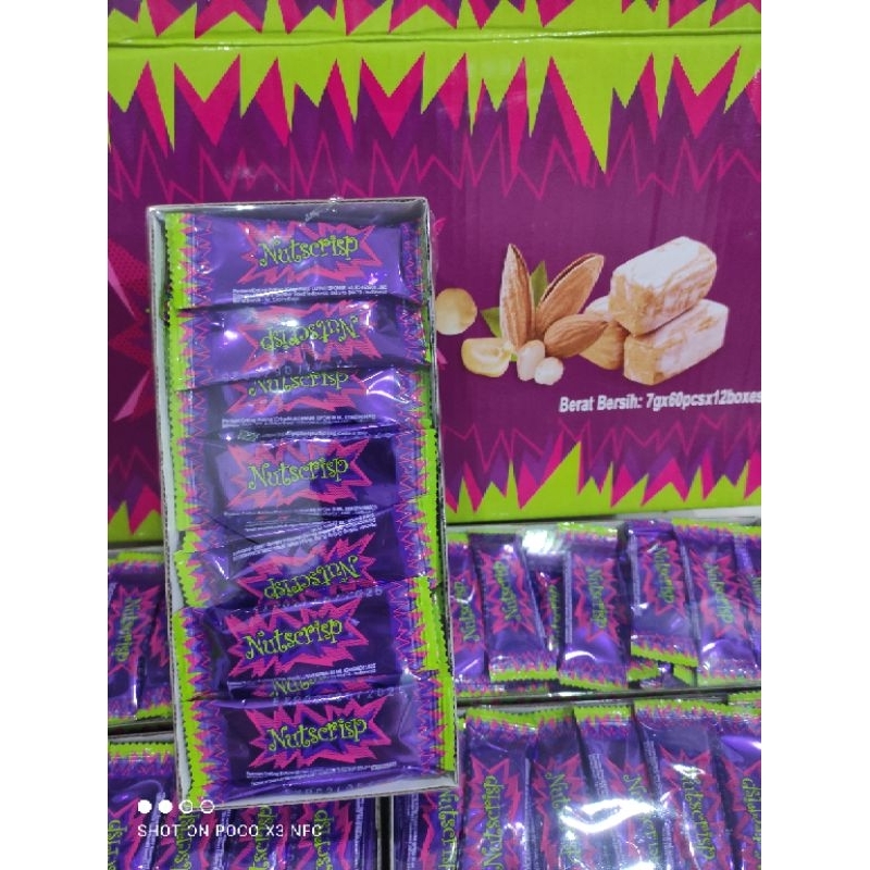 

Permen Kacang Enting-enting Nutscrisp/Candy Nutscrips 420gr