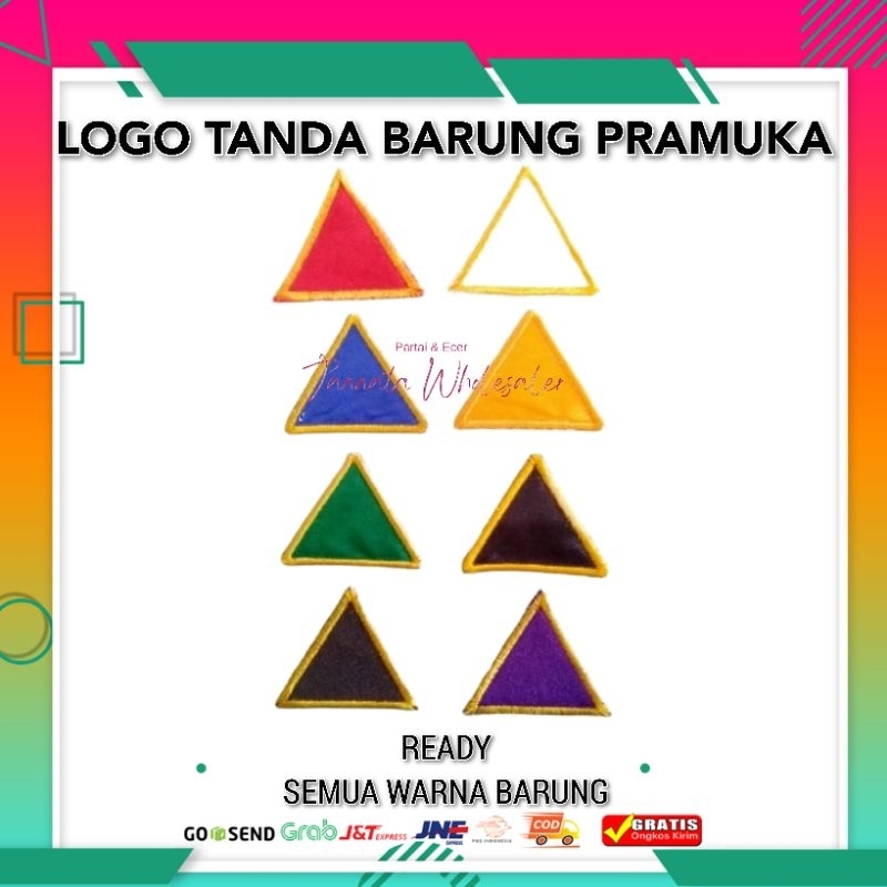 Tanda Barung Pramuka Bordir | Logo Barung Pramuka Lengkap