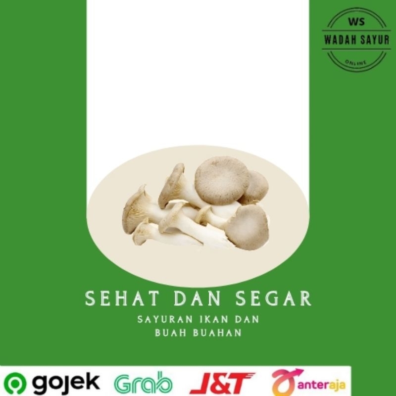 

Jamur Tiram Segar ( 500 Gram ) | Wadah Sayur Bogor