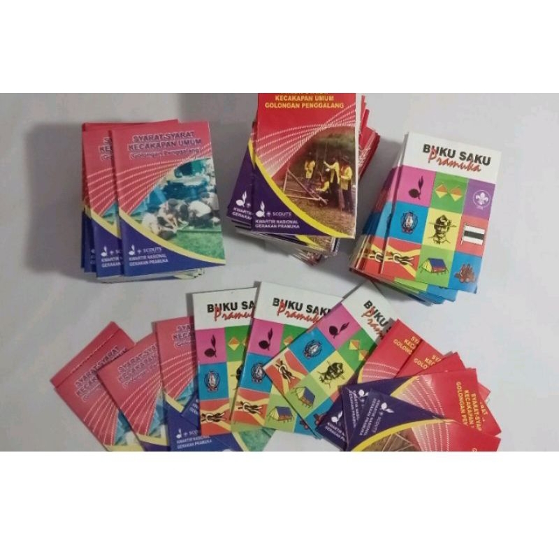 buku pramuka/buku saku pramuka/buku kecakapan pramuka