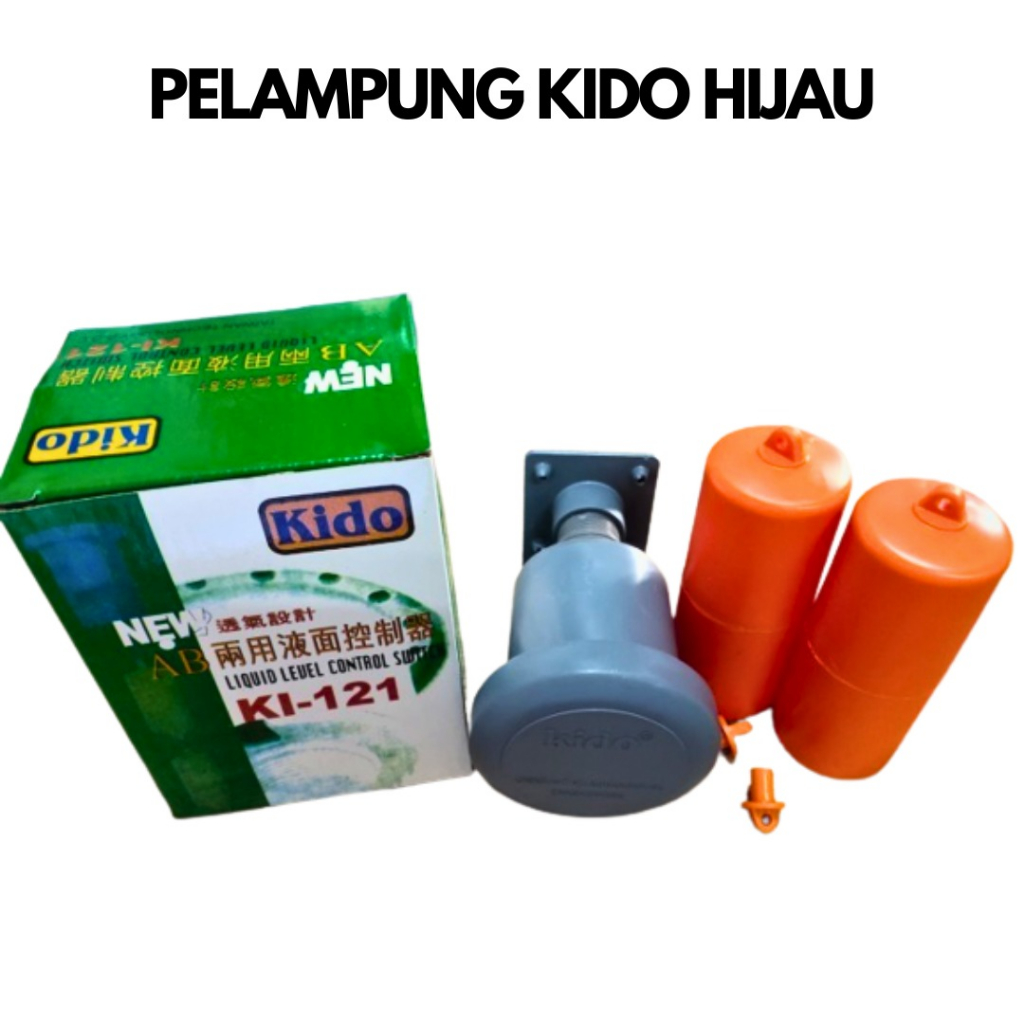 GDMass Radar Air / Pelampung Radar KIDO Hijau KI-121 Toren Air Level Otomatis Kualitas Terbaik